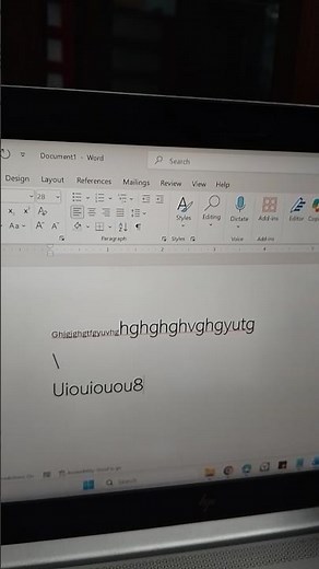 How to fix your text size in Microsoft Word and make it constant size, No random change in text