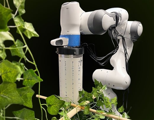 This Robotic Arm Senses Branches With Sound