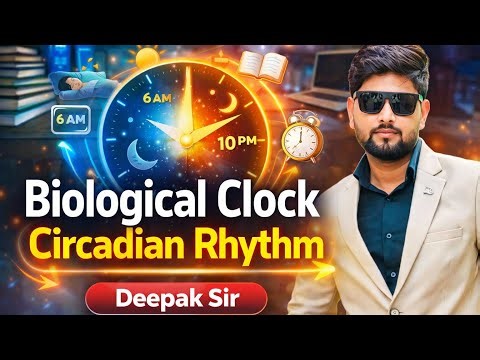 Biological Clock & Circadian Rhythm Explained | Why Your Body Knows When to Sleep? ⏰