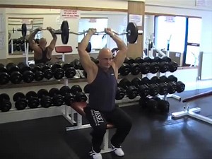 Close Grip Press Behind-The-Neck