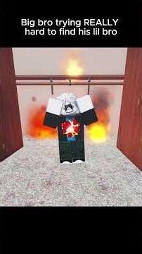 Big bro vs lil bro (Hide & Seek) 😂 - ROBLOX ANIMATION