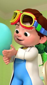 SHOCKING REVEAL IN 3… 2… 1 😆 #science #scienceexperiments #silly #cocomelon #learningthroughplay #toddlerlife #balloon #balloons #familytime | CoComelon