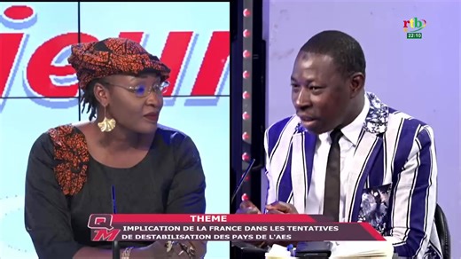 Questions Majeures du 08 février 2026 : implication de la France dans les tentatives de déstabilisation des pays de l’AES | RTB