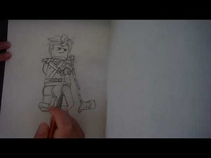 How to draw Jay from Lego Ninjago (Part 2)