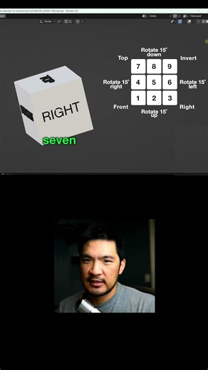 Learn Blender - Standard View Shortcuts #blender #architecture #learnblender