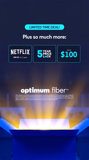 Spread joy & save with Optimum. Fiber Internet now starts at only $25/mo! | Optimum