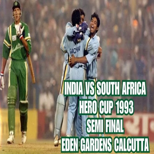 223K views · 5.7K reactions | India vs South Africa 1993 Hero Cup...