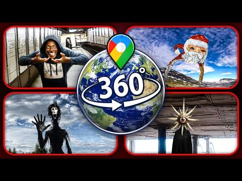Found Goo Goo Gaga & 61 Memes on Google Earth — TOP 4 Monsters (VR 360°)
