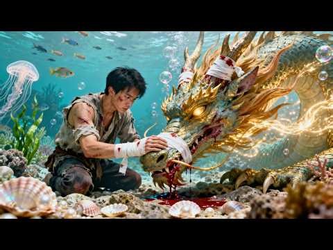 ¡Joven salva dragón marino moribundo,obtiene poder oceánico,domina bestias y halla tesoros hundidos!