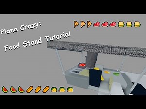 Epic Food Stand Tutorial! (Roblox Plane Crazy)