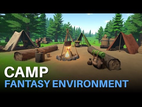 Stylized Camp Asset Pack for Unity