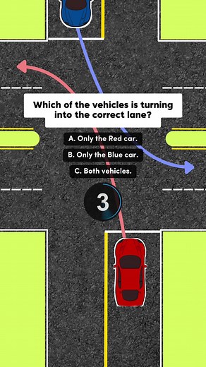 Left-to-Left Turn Rule: Which Car Turns Correctly?
