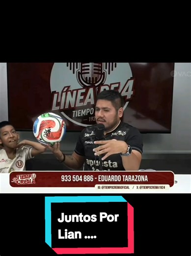 Ayudennos Para que Lian Pueda Tener Mejor Calidad De Vida @Universitario #universitariodedeportes #ayuda #juntosvamosvencer #paralisiscerebralinfantil #videoviral@Fatalinha @TIEMPO CREMA @Luc_Universo @Cremista @juanjos_96 @Sofía Prieto @Jesús Acevedo ⚽🎙️ @Analiza Crema @La China🎙️⚽🏐 @BOMBO RUSO🎤🔴 @Mi Amor Universitario Oficial @Y Uno Feliz @Mateo Garrido Lecca @Renato Luna @Giancarlo Granda