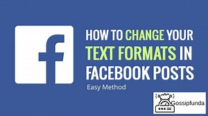 Facebook bold text: How to Change Your Text Formats in Faceboo...