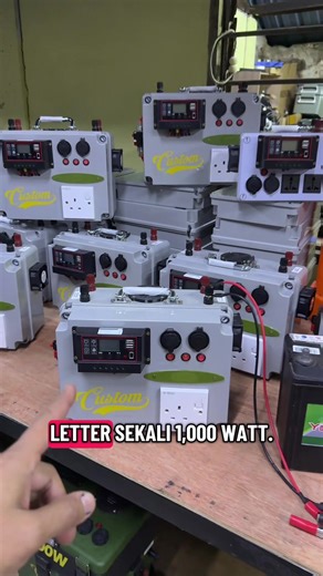 POWER STATION CUSTOM – 1000W PURE SINE WAVE