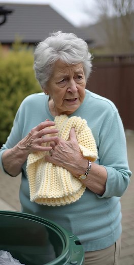 I watched my daughter-in-law toss my granddaughter’s baby blanket into the bin. I rescued it, and when i spread it on the bed i felt something firm stitched into the fabric. I carefully opened the seam—and what lay inside stopped my heart. I saw my daughter-in-law, Ashley, throwing my granddaughter Isabella's baby blanket into the trash. She didn't just toss it; she shoved it inside with a strange violence, as if she hated the very fabric. I didn't think twice. I ran toward the dumpster and resc