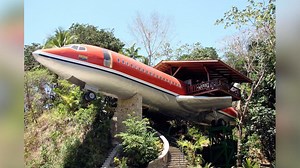 This airplane turned vacation house is a first-class experience