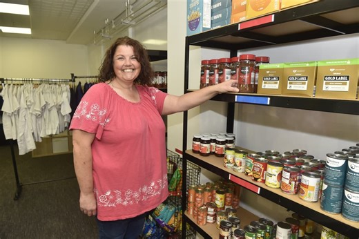 In Pictures: New community hub opens with pantry and residents at its heart