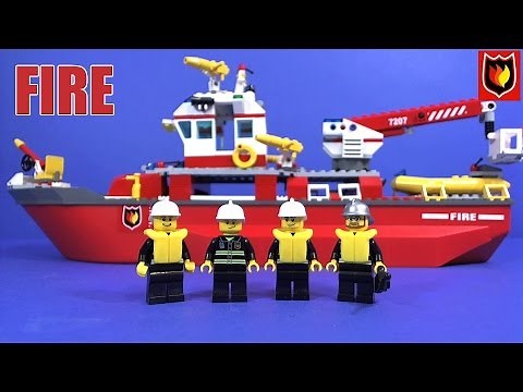 LEGO City Fire Boat 7207