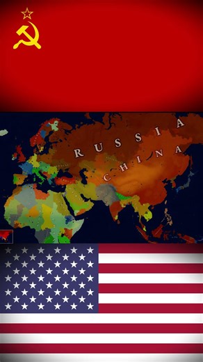 COLD WAR 1961 Timelapse | Age of History 2: Definitive Edition #aoh2 #coldwar #scenario