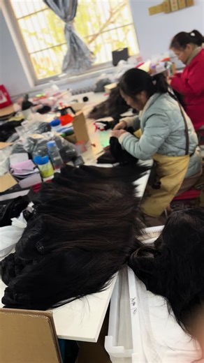 Straight hair🌹🌹🌹🌹🌹#bundle #soft #humanhair #bundlesale