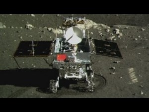 China's moon rover footage released