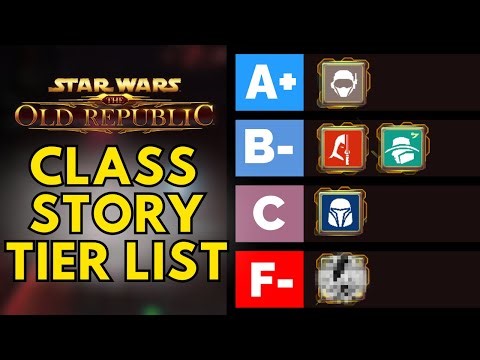 SWTOR Class Story Tier List: The BEST (and WORST) Stories Ranked!