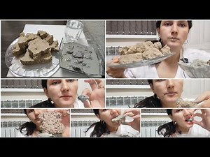 Shortbread cookies with uzbek clay|ASMR mukbang Vlog Marta Riva|2nd video part 1 with slow speed.