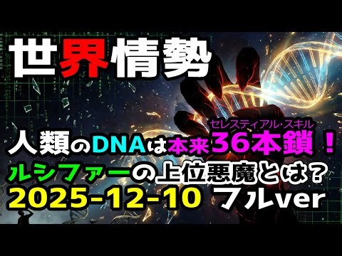 世界情勢「マトリックスの起源とAI支配構造／人類搾取システムと真の創造主」GIAレポート2025-12-10_フルバージョンα