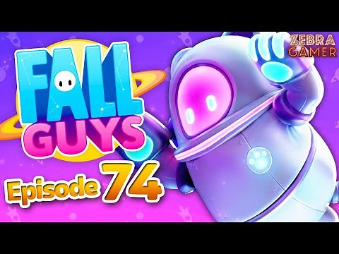 Nyandroid X Costume! - Fall Guys Gameplay Part 74 - Season 2 Satellite Scramble Costume!