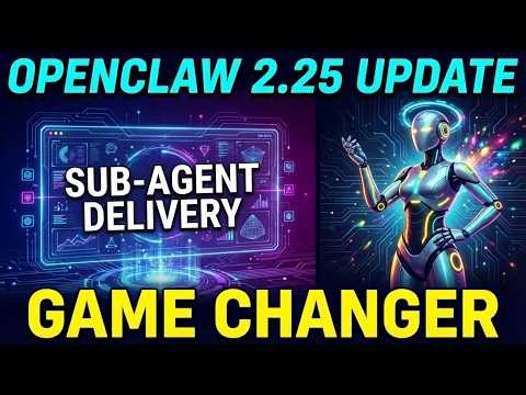 NEW OpenClaw Update is MASSIVE! (Sub-agent Flow)