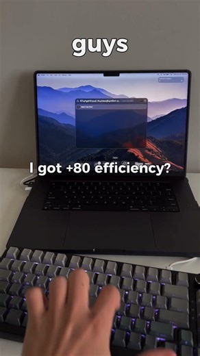 My MacBook Setup With a New Keyboard 😭🔥⌨️ #macbooksetup #setup #mysetup #desksetup #keyboardsetup