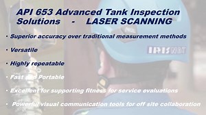Laser inspection is a powerful tool to support your API 653 inspection program. In a recent webinar we reviewed a number of case study applications. Visit our website or contact us for more information on how we can put laser technology to work for you. https://www.irisndt.com/us/3d-laser-scanning/ https://www.irisndt.com/ca/3d-laser-scanning/ https://www.irisndt.com/uk/3d-laser-scanning/ #ndt #nondestructivetesting #engineering #api653 #advancedinspectiontechnologies #laserinspection | IRISNDT