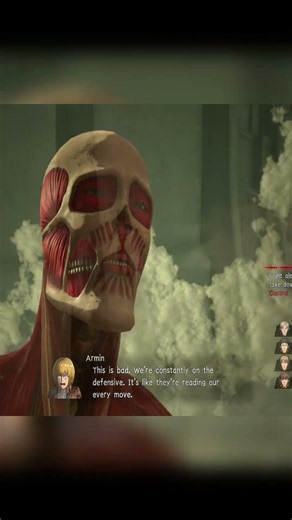 Armin's Colossal Titan VS Kenny Squad | A.O.T.2 Final Battle #attackontitan3 #gaming #ps5