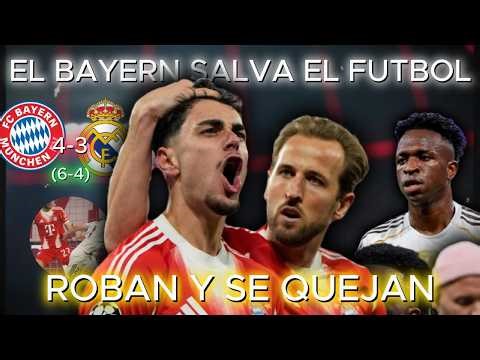 Real Madrid robs Bayern and still doesn't win HAHAHA - They rob and then complain