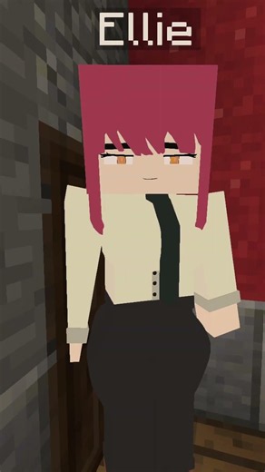 Makima but she's Ellie, Jenny mod #minecraft #jennymod