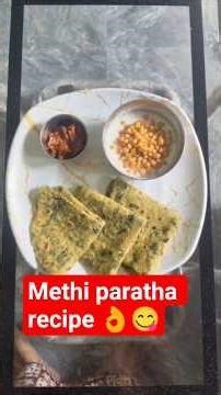 Methi paratha recipe 👌😋🤤 #food #recipe #pleasesubscribe