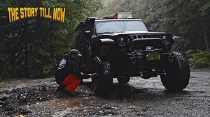 Remote Solo Camping in my Jeep Gladiator