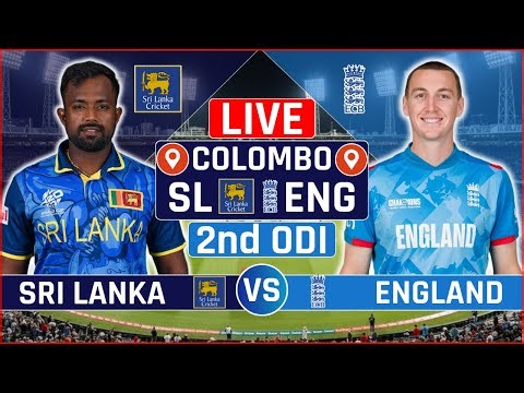 Sri Lanka vs England 2nd ODI Live Scores | SL vs ENG 2nd ODI Live Scores & Commentary