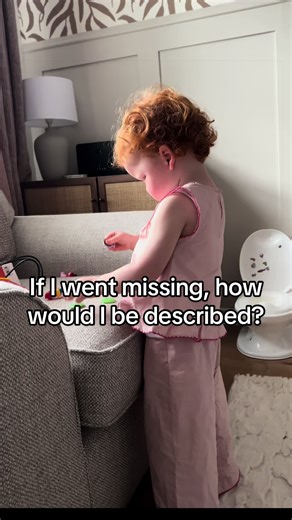 Dad Asks 3-Year-Old How He'd Be Described If Missing