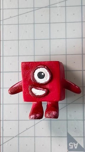 3dpen으로 넘버블록스 만들기 #3dpen #numberblocks #넘버블록스 #one