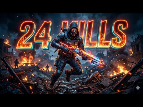 NON-STOP RUSH 🔥 24 Kills in 3 Games | Free Fire Intense Highlights | Ironium Gaming