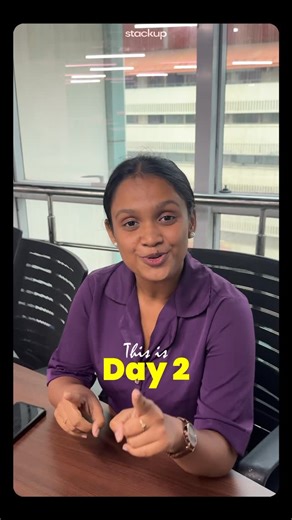 Stackup Learning | Full Stack & Coding Courses on Instagram: "DAY 2 — THE MOMENTUM IS BUILDING! 🚀🔥 Our 1000-student free coding program is just getting started — and today the energy was even higher. Students completed their first coding exercises, understood the basics of logic building, and took their next step toward becoming real developers. 💻✨ Every day, the confidence grows. Every day, the skills grow. And this is still just the beginning. If you missed Day 1, you can still join — the f