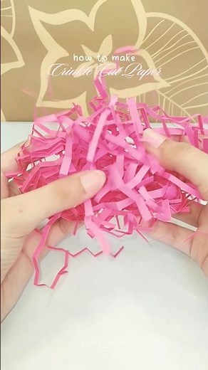 Wait… You Can Make Crinkle Cut Paper THIS Easy? 👀✨ #shorts #viralshorts #homemadepapercraft