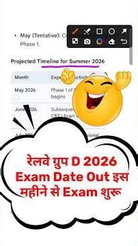 RRB Group D Exam Date Out 2026 | इस महीने से Exam शुरू | By Sonu Sir