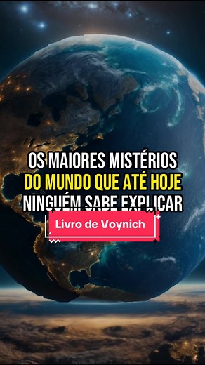 Maiores Mistérios do Mundo: O Manuscrito de Voynich