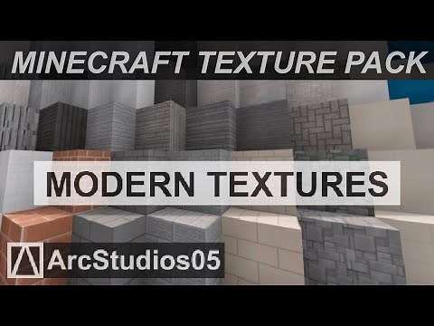Minecraft - Modern Texture Pack! - ArcModern V.1 - DOWNLOAD IN DESCRIPTION!