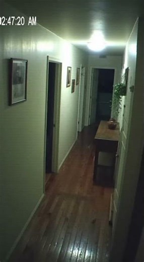 Shadow Figure Watches From Hallway