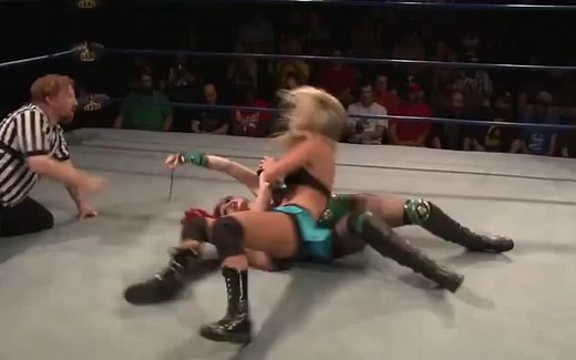 Taeler Hendrix vs Supermodel Amy Love (Female Pro Wrestling) - 2015