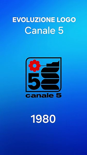 Evoluzione Logo - Canale 5 (1977-2024) #canale5 #logo #evoluzione